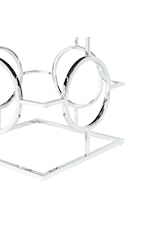 Elements Pearl Glam 3-Piece Occasional Set with Mirrored Table Tops