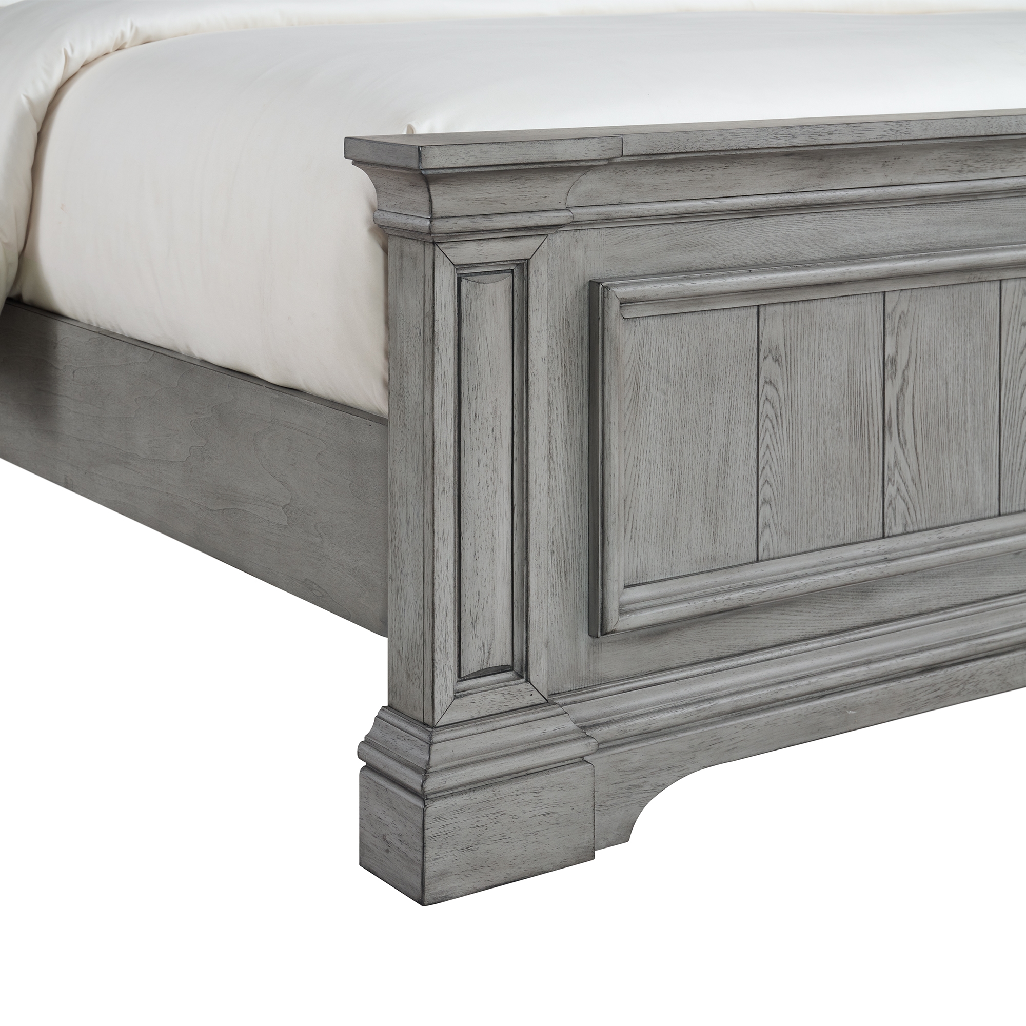 Elements International Glenmore King Panel Bed