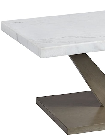 GRETNA WHITE COFFEE TABLE |