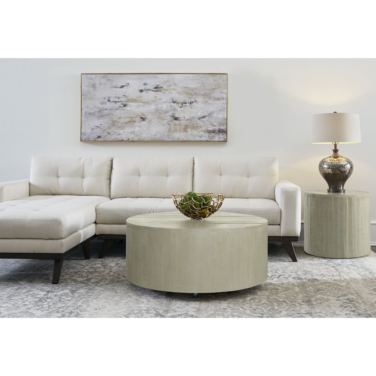 Elements Goodman Round End Table