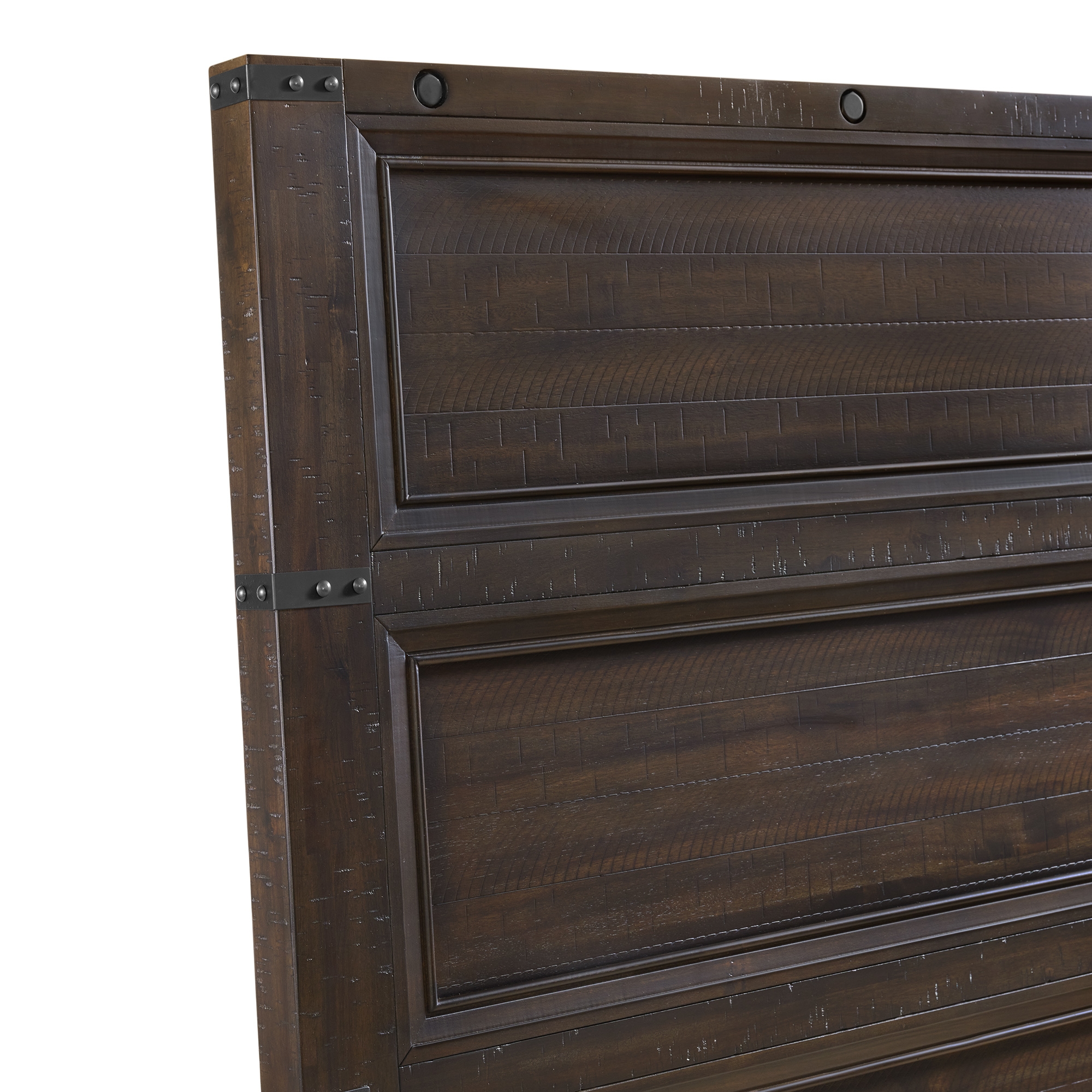 Elements International Colorado City 5-Piece Queen Storage Bedroom Set