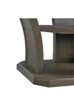 Elements International Dapper Transitional Dining Side Chair