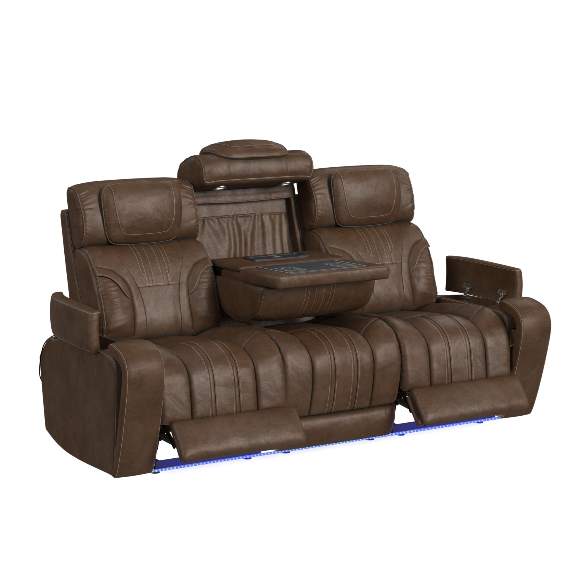 Triple Power Sofa with Massage Features