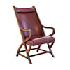 Elements Hunter Chair and Ottoman Set