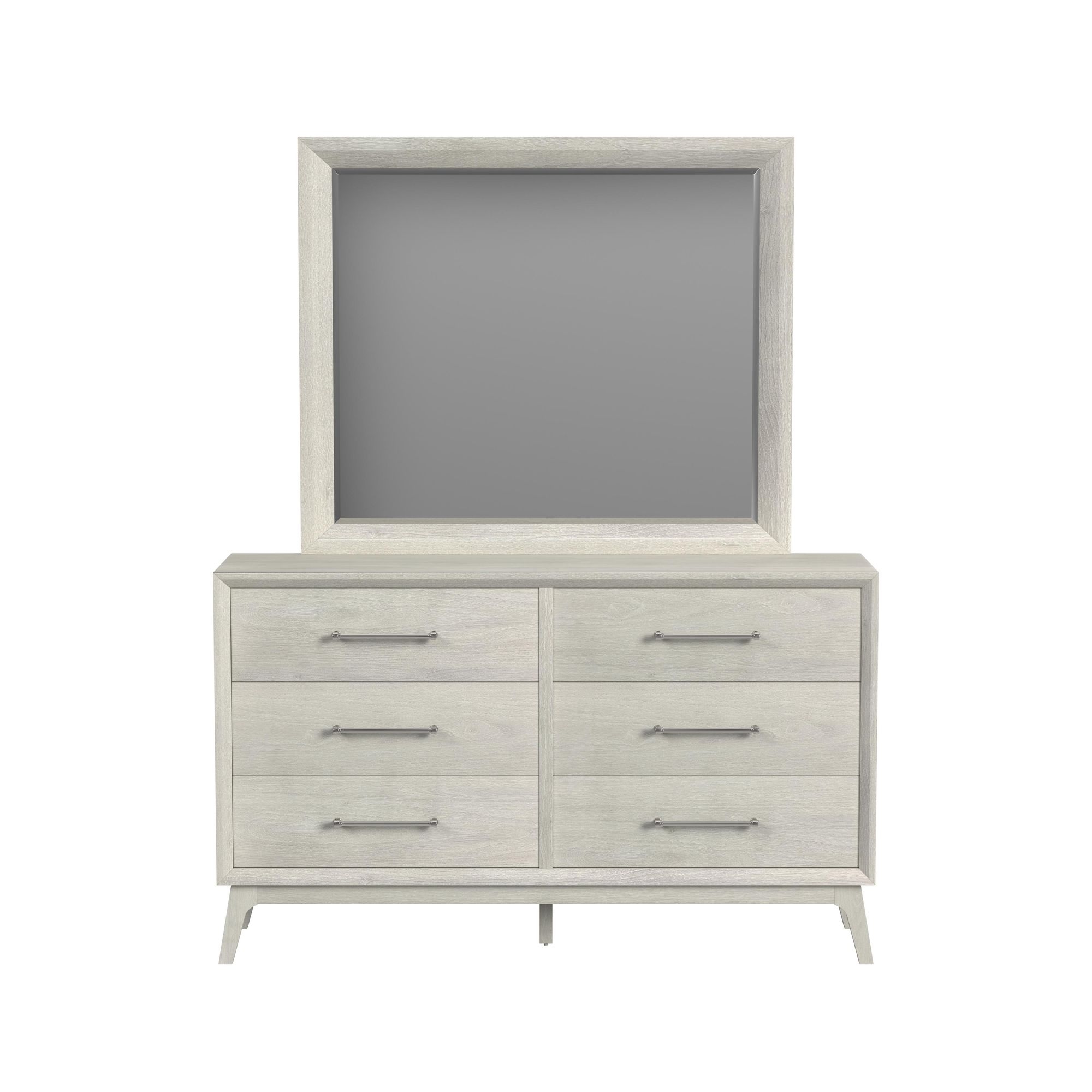 6-Drawer Dresser &amp; Mirror Set