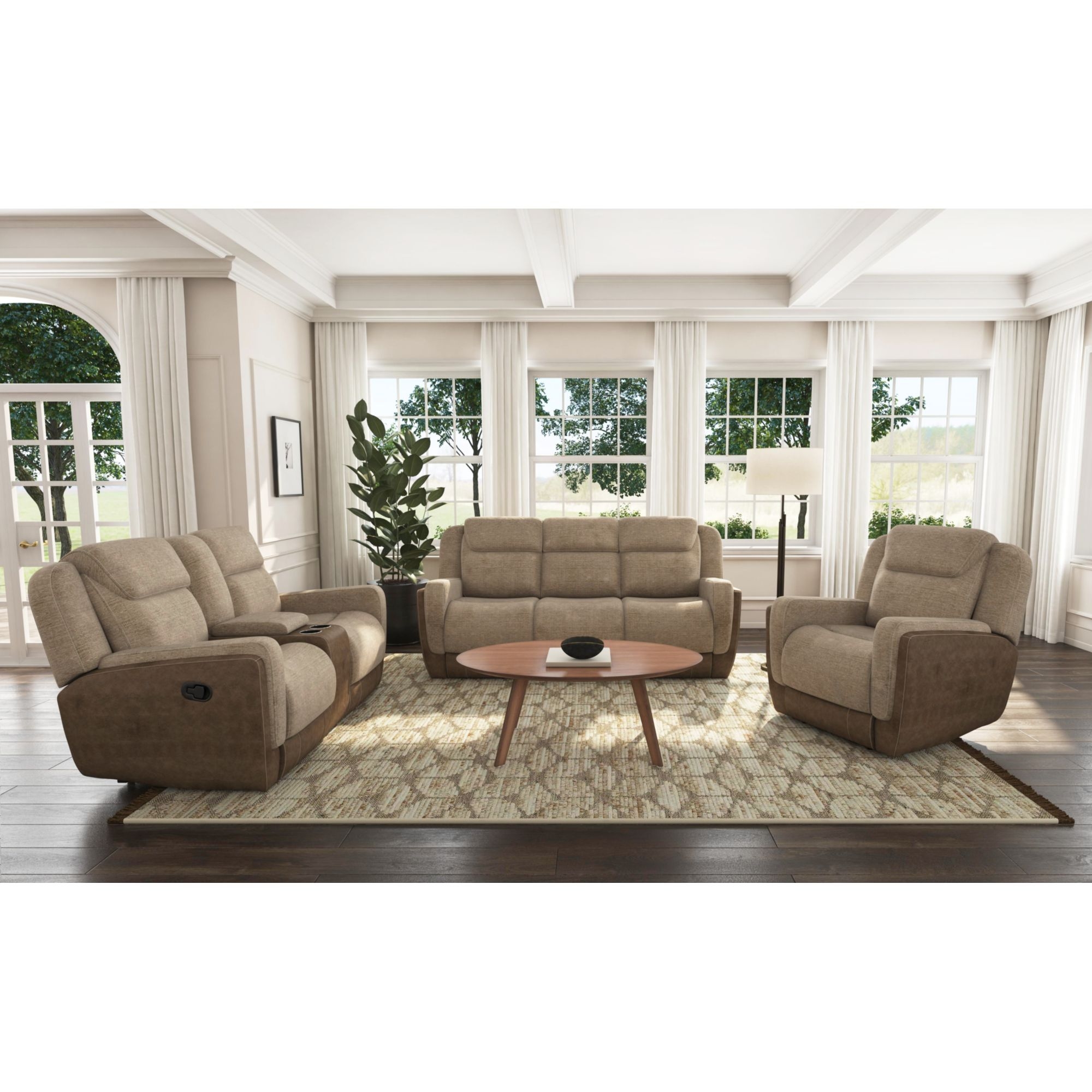 Hornet Motion Sofa In Rancho Beige