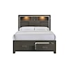 Elements International Sasha Queen Platform Storage Bed