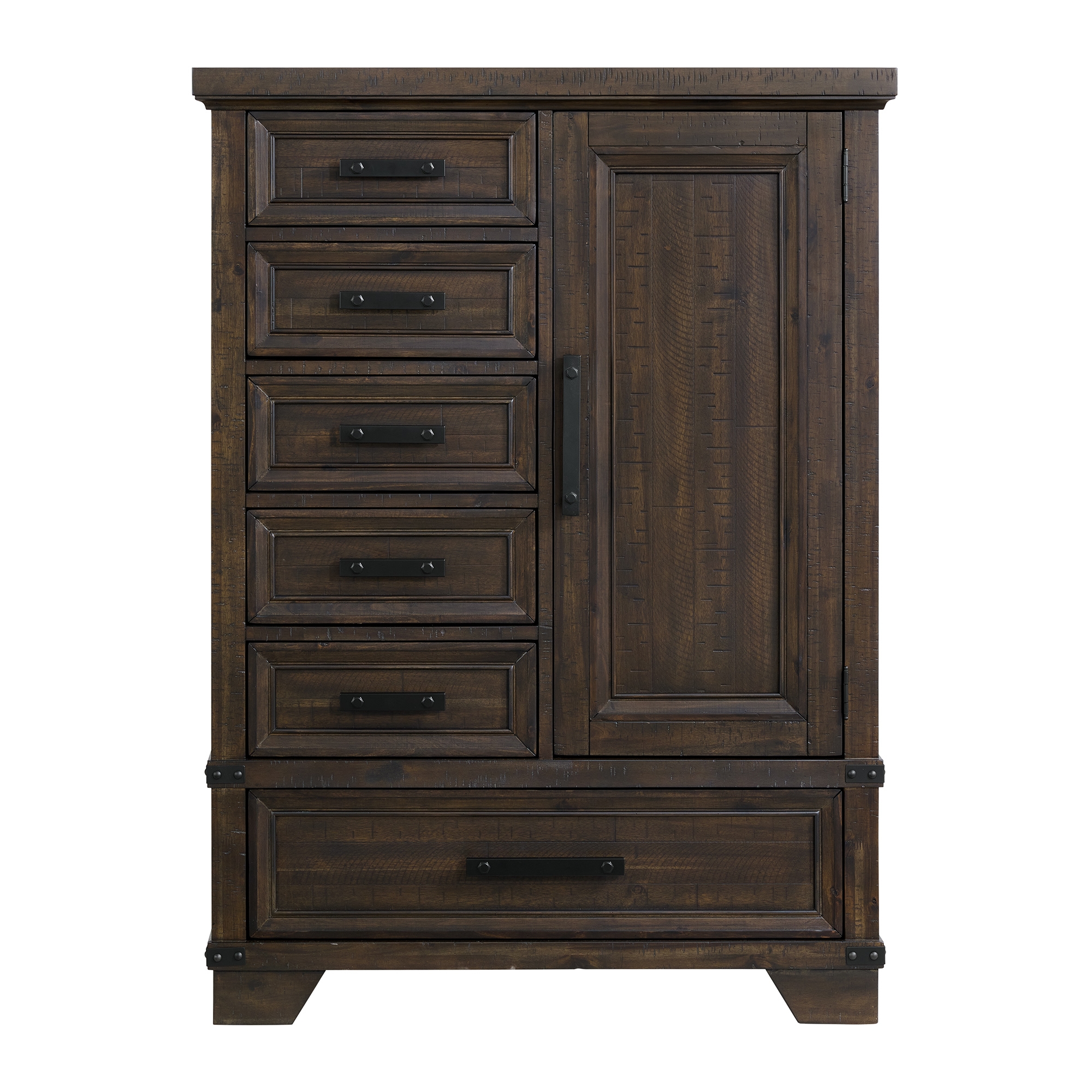 6-Drawer Door Chest