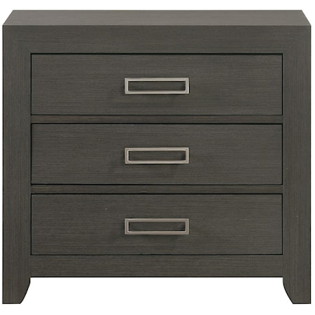 Three-Drawer Nightstand