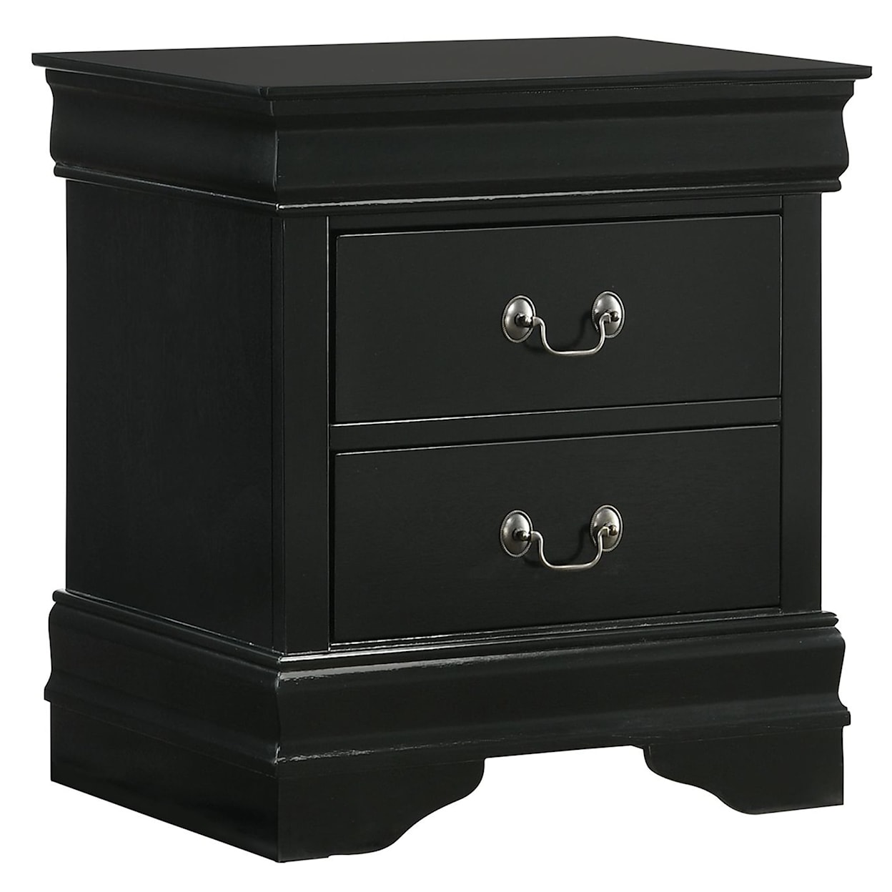 Elements International Louis Philippe Nightstand