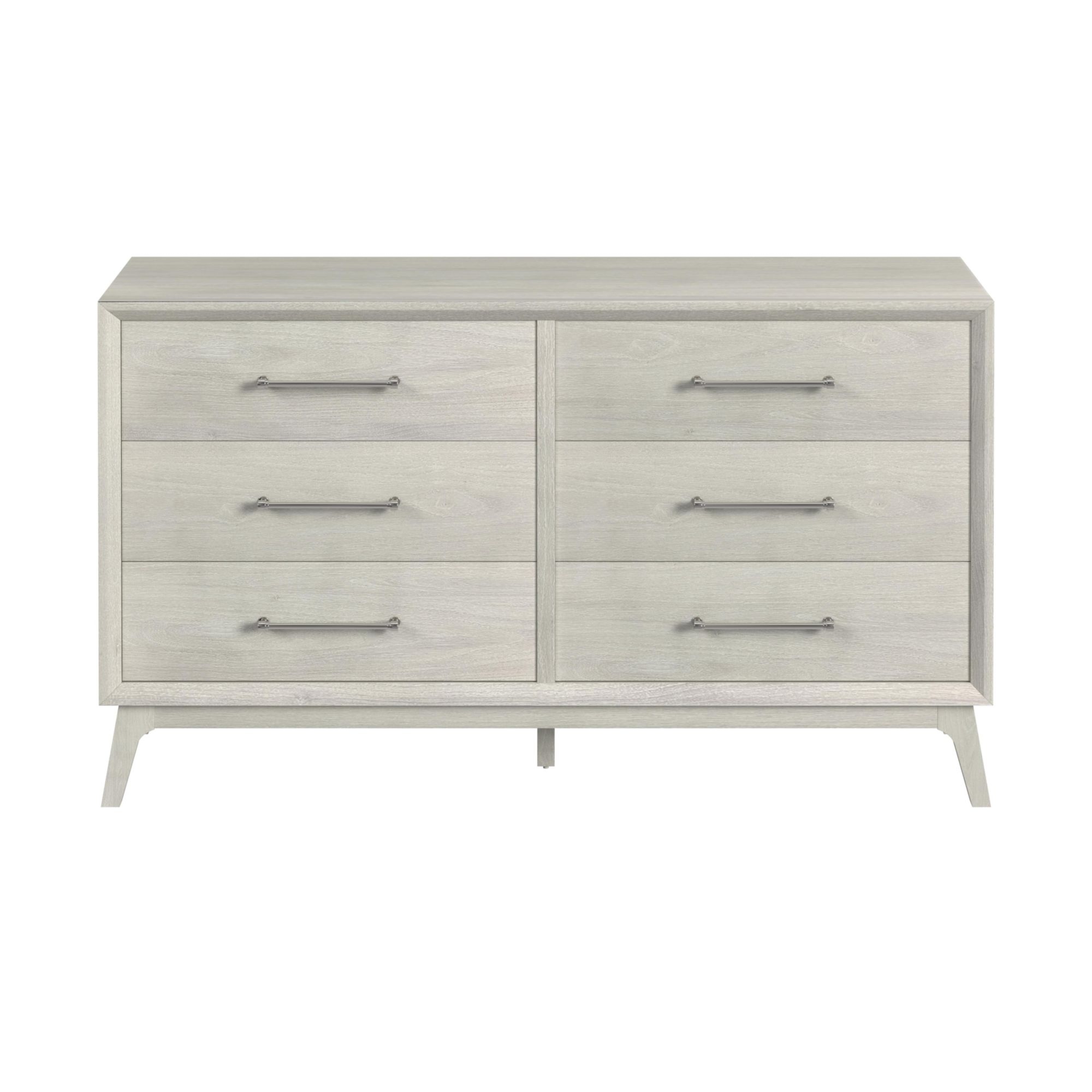 Elements International Westland 6-Drawer Dresser w/Felt-Lined Top Drawers