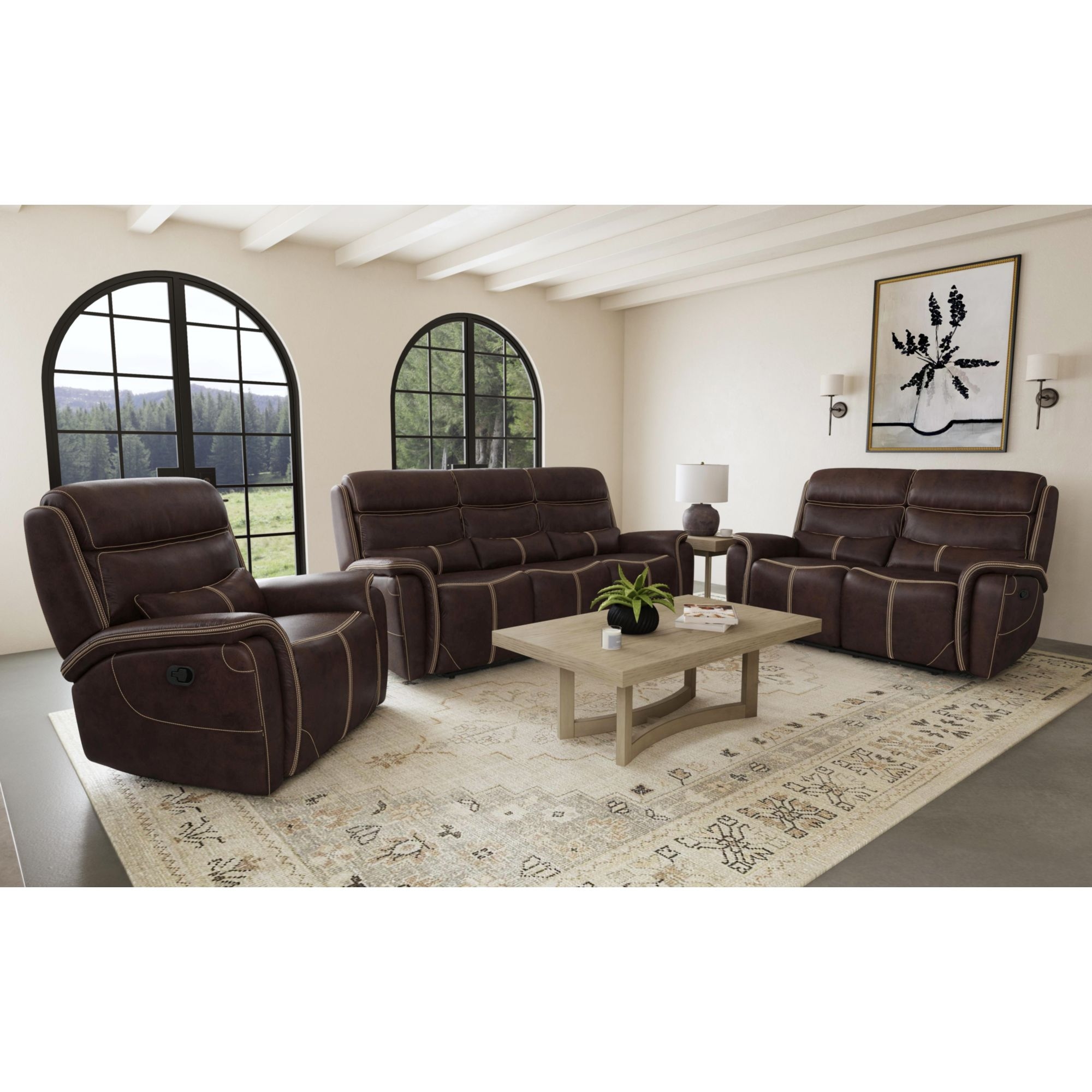 Manual Reclining Sofa