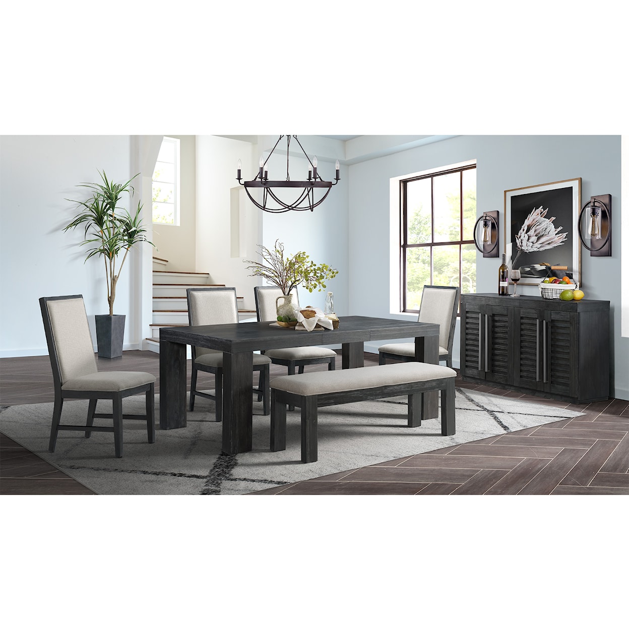 Elements International Grady Dining Table