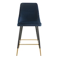 Contemporary Upholstered Bar Stool