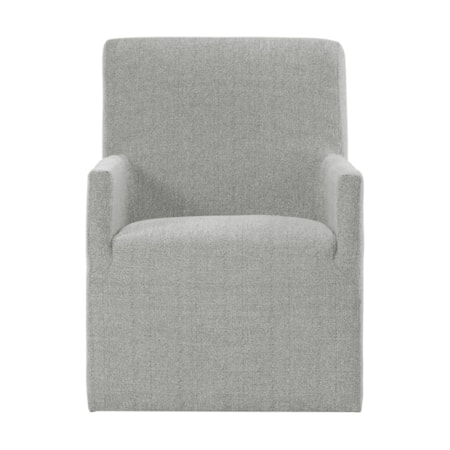 Upholstered Arm Chair Set