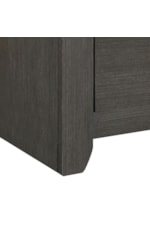 Elements International Sasha Contemporary Seven-Drawer Dresser with Felt-Lined Top Drawer