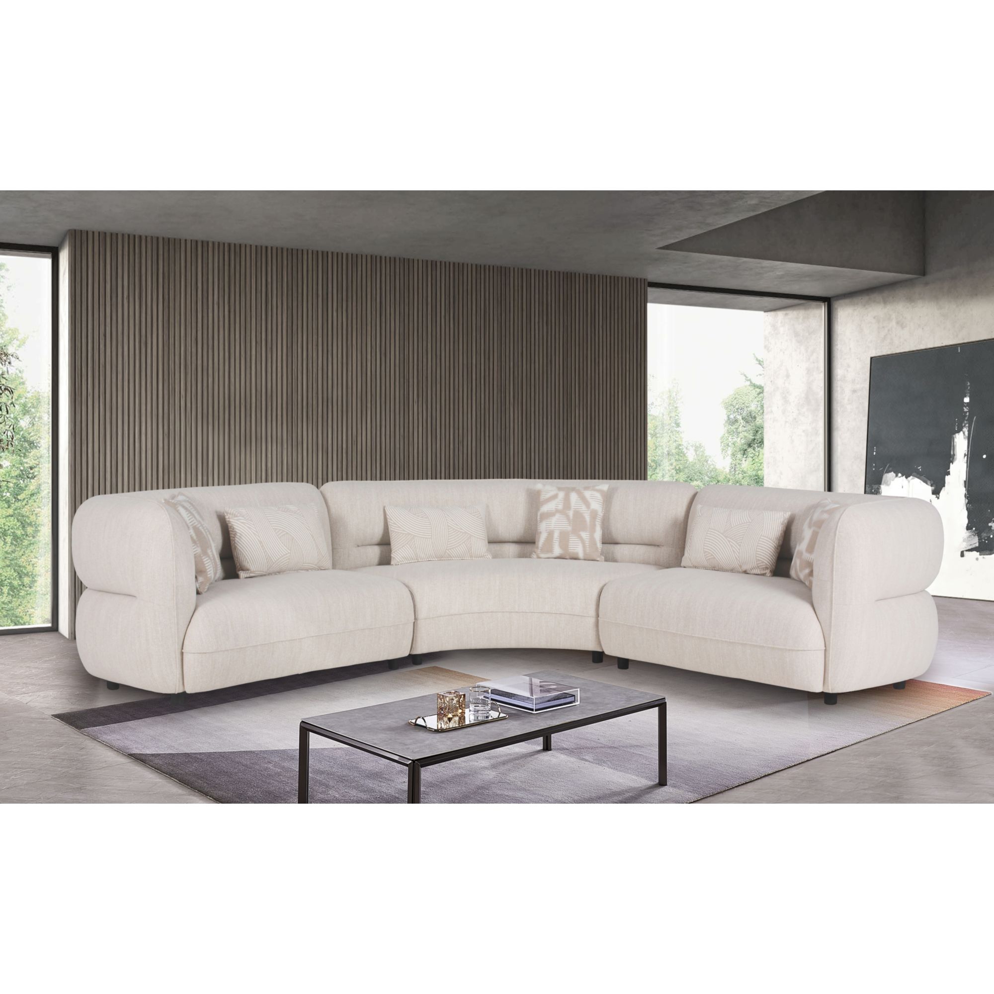 3-Piece Sectional Sofa