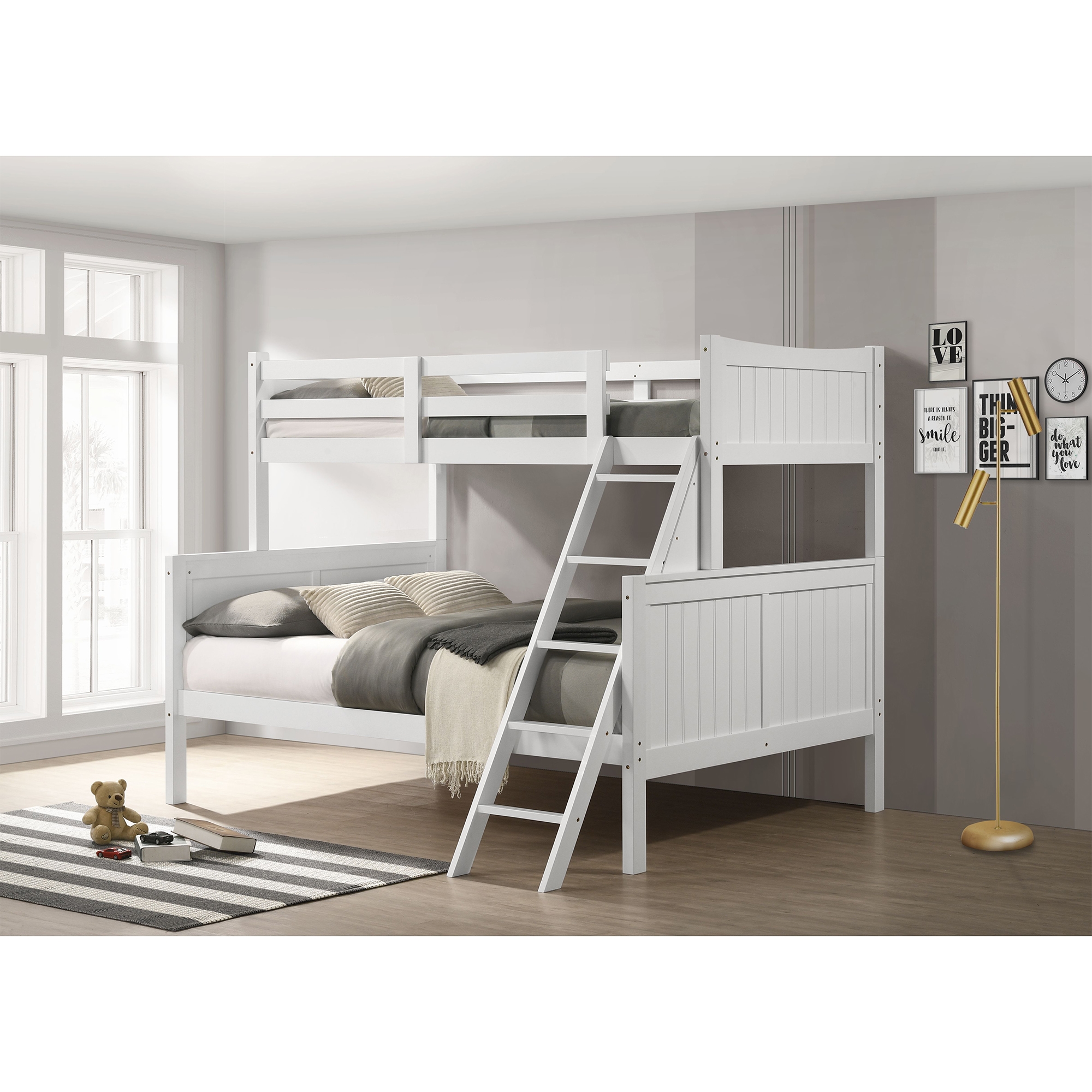 Elements International Sami Twin Over Full Bunk Bed