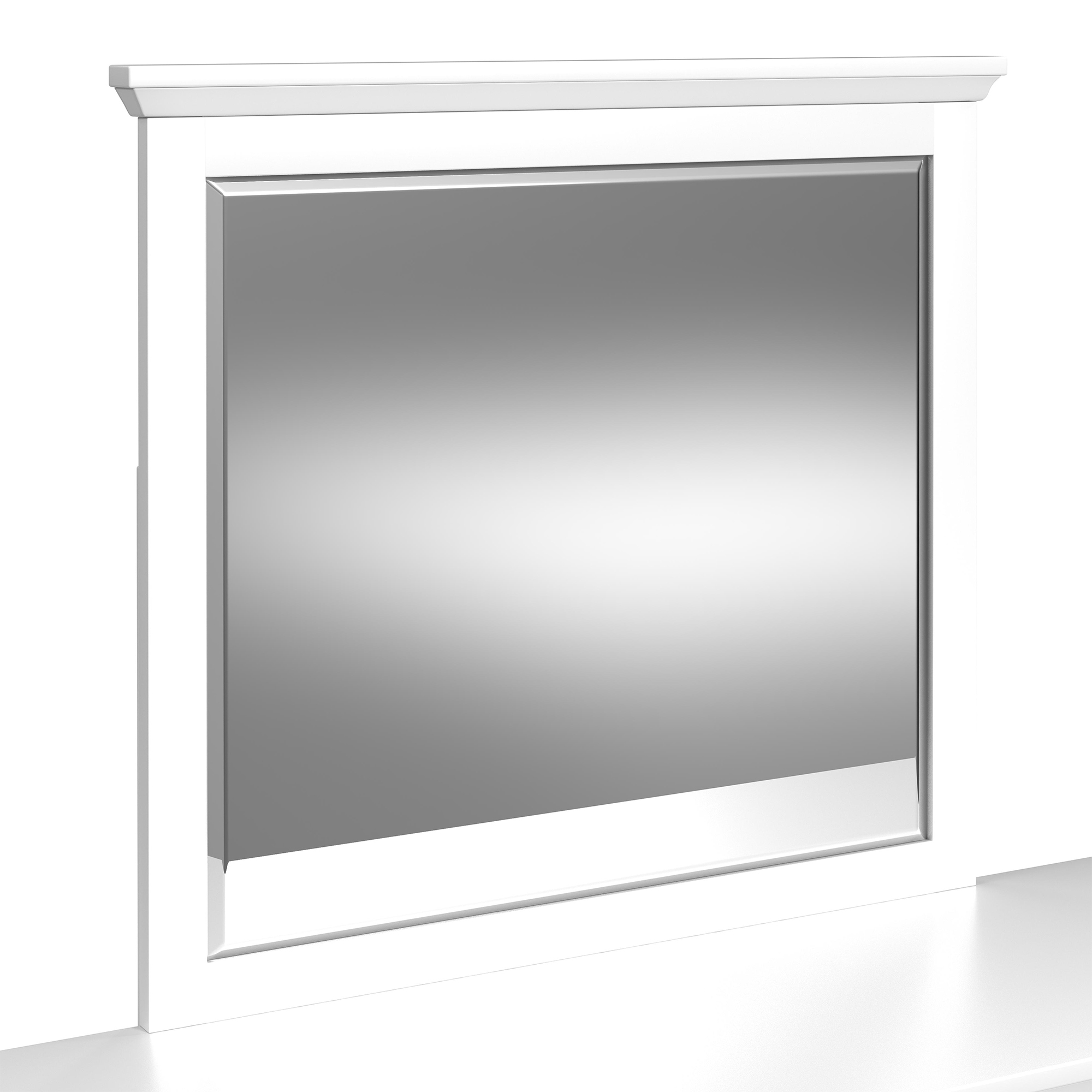 Dresser and Mirror Set