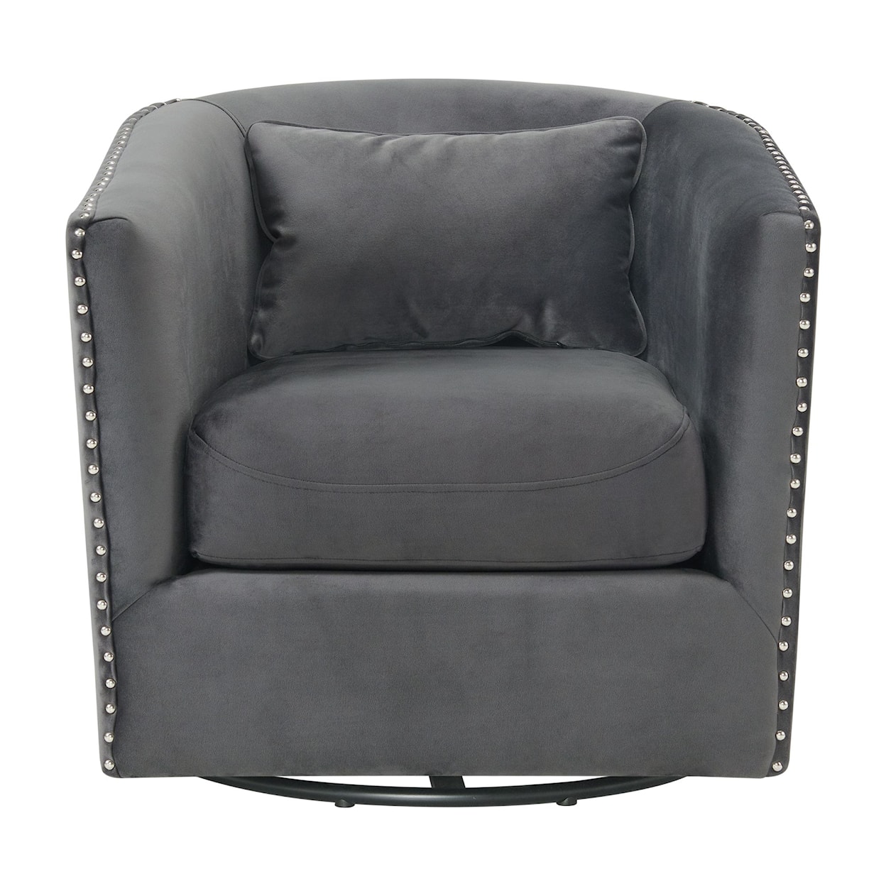 Elements International Stanton Swivel Chair