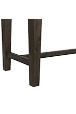 Elements International Morrison Transitional Bar Table and Stool Set with USB Ports