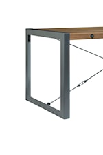 Elements International Industrial Industrial Dining Bench