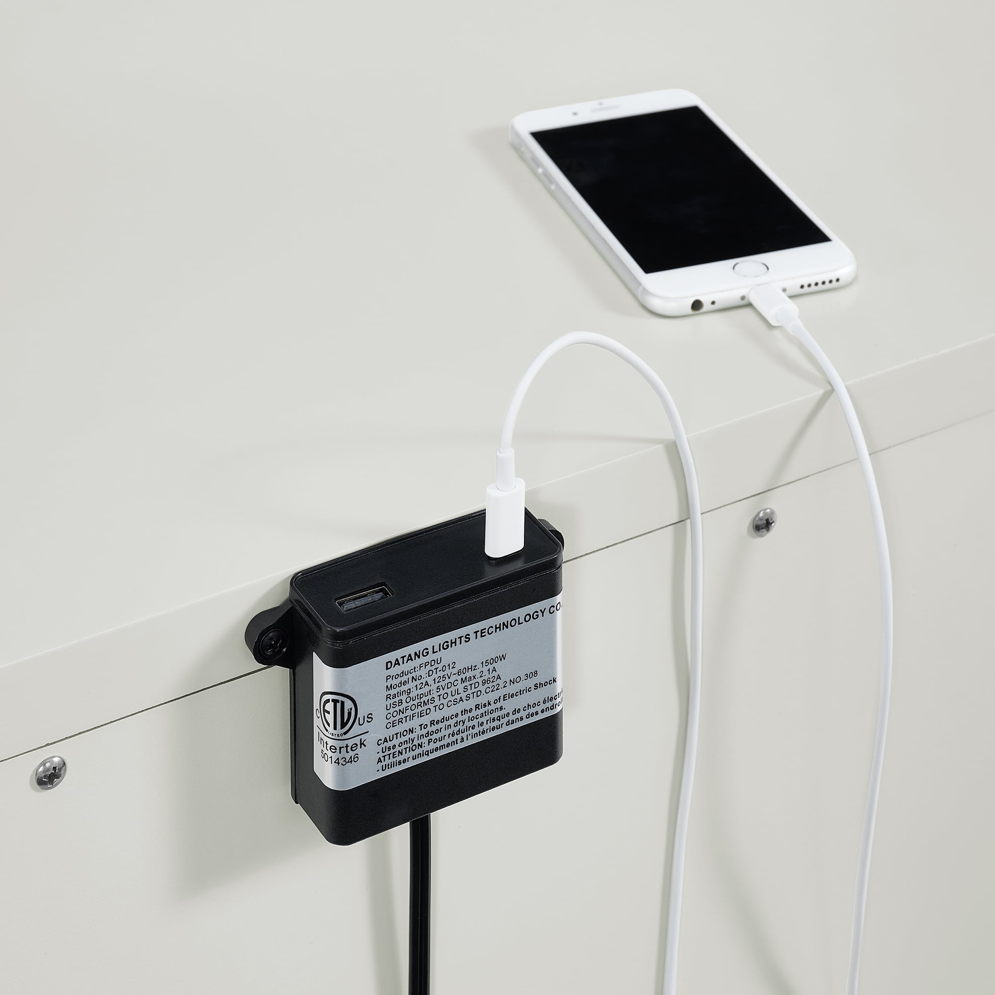 Elements International Bridgestone Nightstand