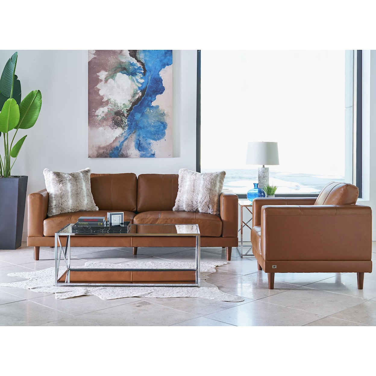 Elements Hampton 2-Piece Living Room Set