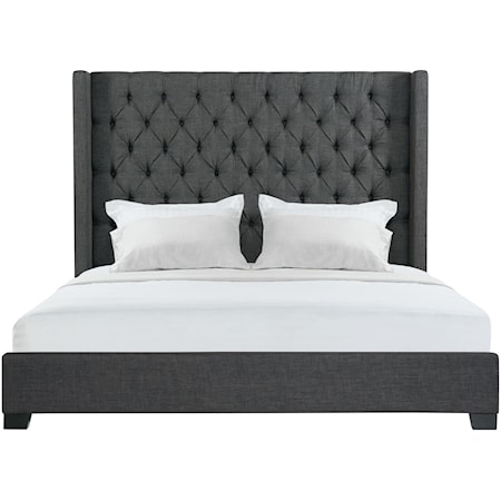 MONTANA CHARCOAL KING BED |