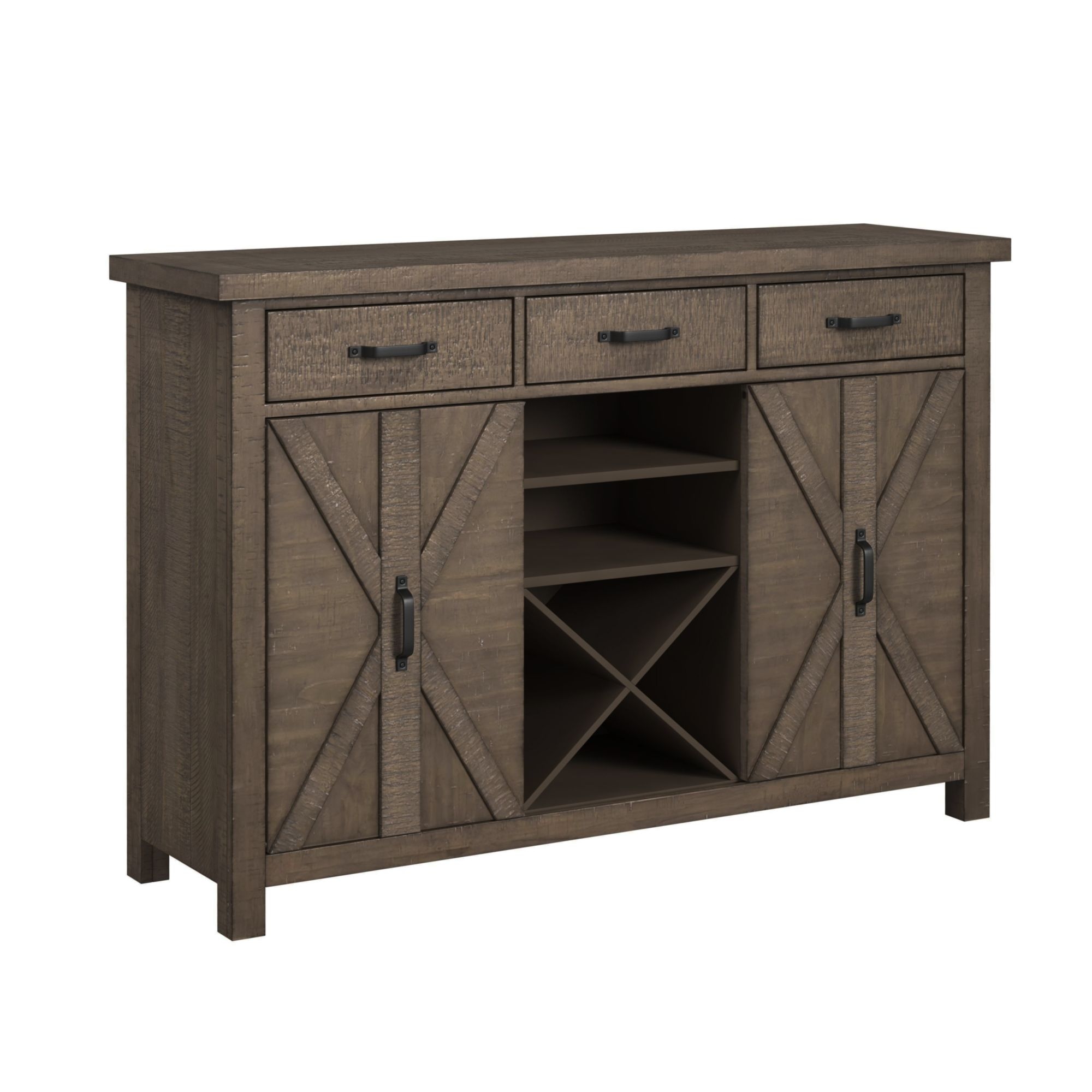 60&quot; Two-Door Server w/Felt-Lined Drawers