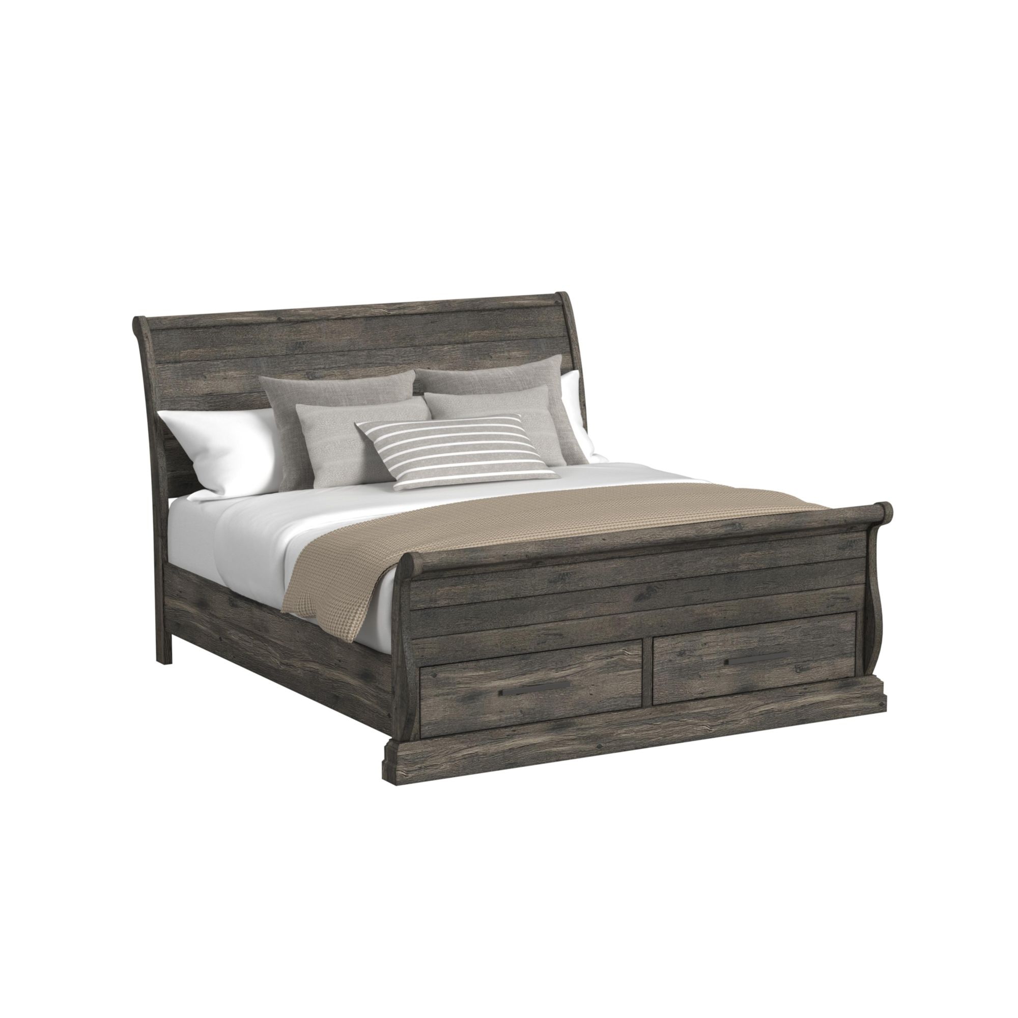 5-Piece King Sleigh Bedroom Set