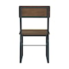 Elements International Industrial Side Chair