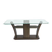 Transitional 	 Rectangular Dining Table