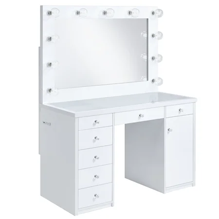 Amia Complete Vanity with Lightbulbs