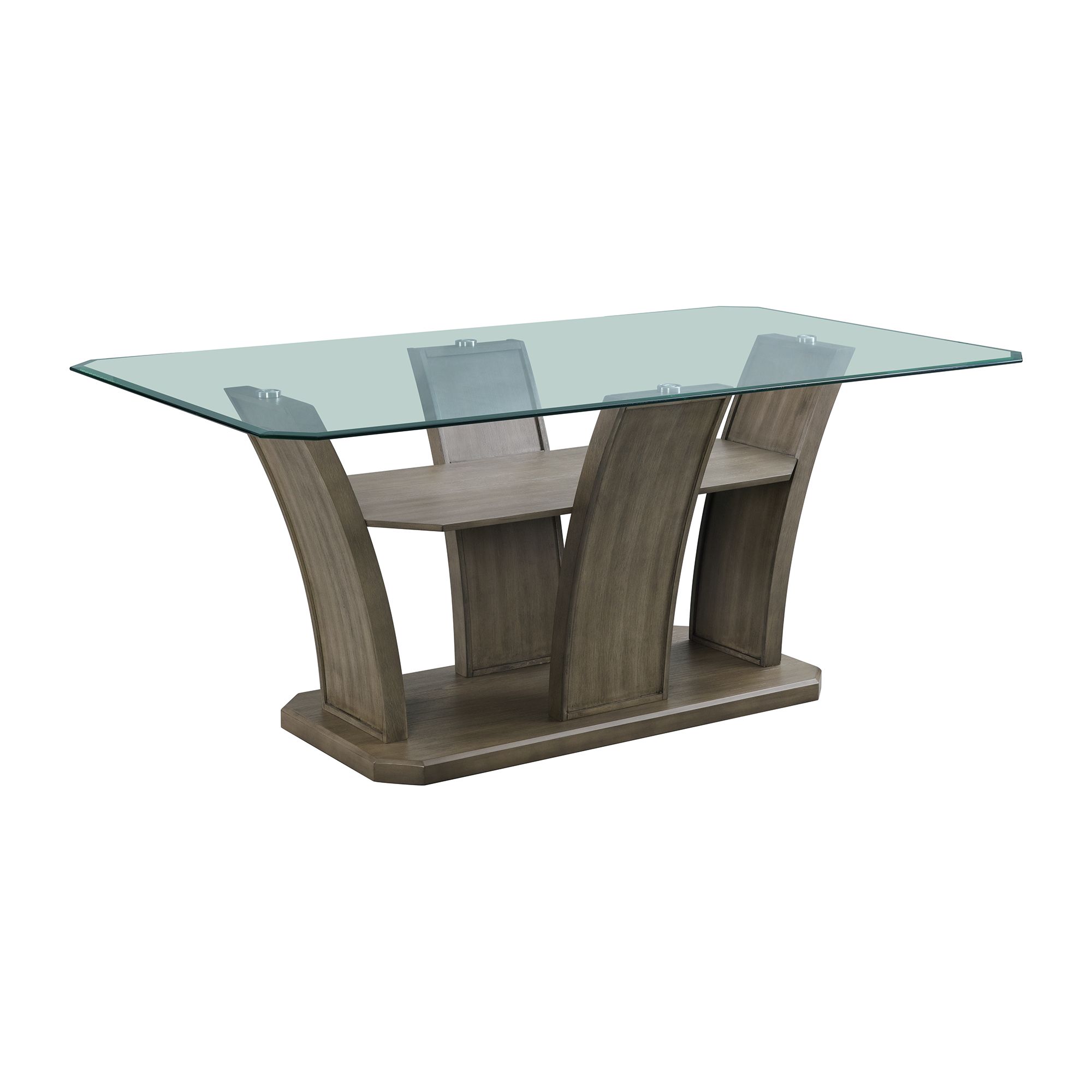 Elements International Dapper Rectangular Dining Table