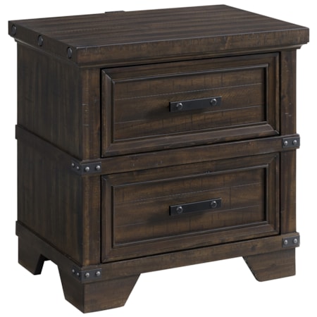 2-Drawer Nightstand