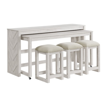 Nesting Bar Table Set