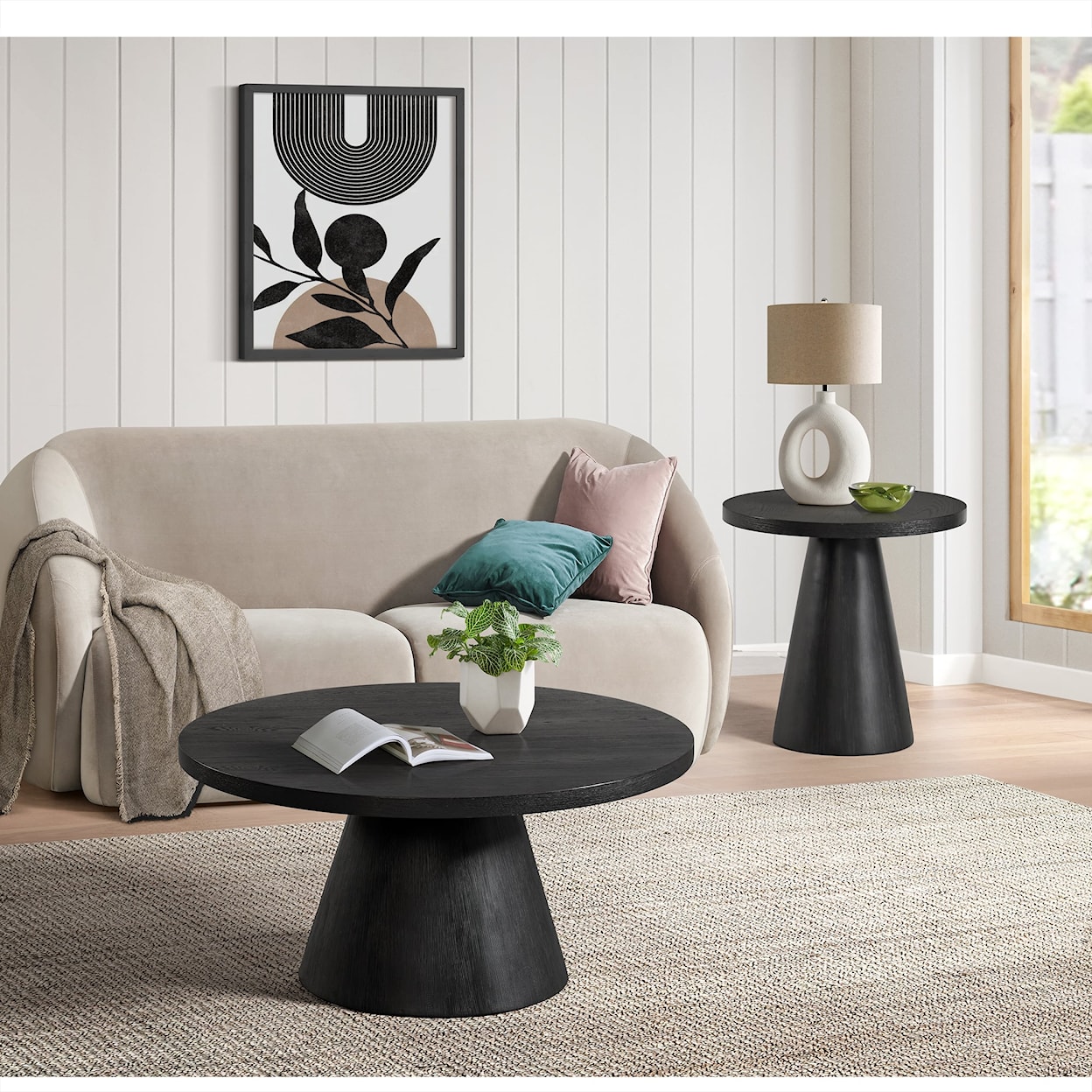 Elements International Portland End Table