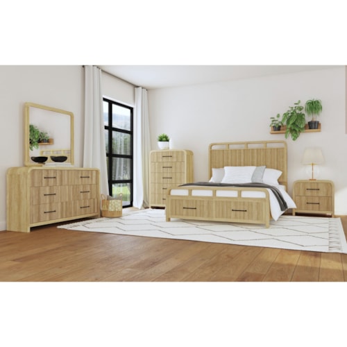 Contemporary 3-Piece King Storage Bedroom Set