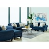 Elements International 705 Sofa with Rolled Arms