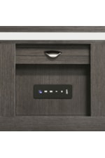 Elements International Sasha Contemporary Seven-Drawer Dresser with Felt-Lined Top Drawer