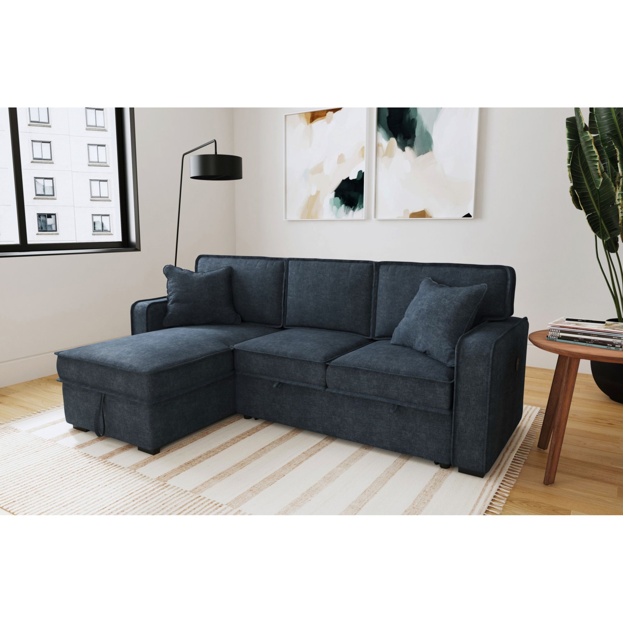 Sectional Lhf Storage Chaise