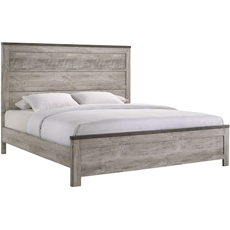Millers Cove King Panel 4PC Bedroom Set