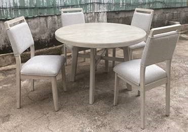 Transitional 5-Piece Dining Set