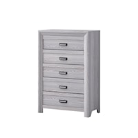 Adelaide Contemporary 5-Drawer Bedroom Chest