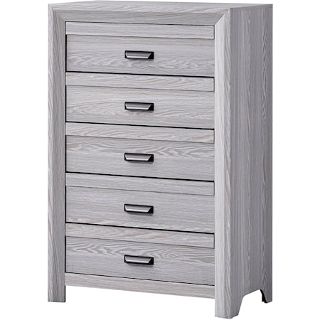 Adelaide Contemporary 5-Drawer Bedroom Chest