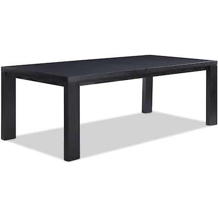 Contemporary Dining Table with 18" Leaf