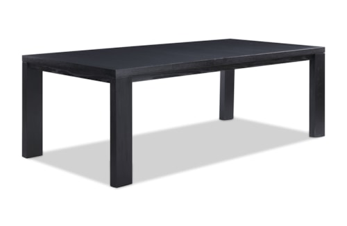 Contemporary Dining Table with 18" Leaf