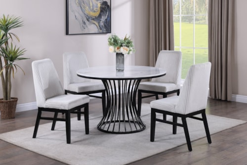 Contemporary 5-Piece Dining Set