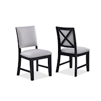 Harriet Transitional Upholstered Dining Side Chair